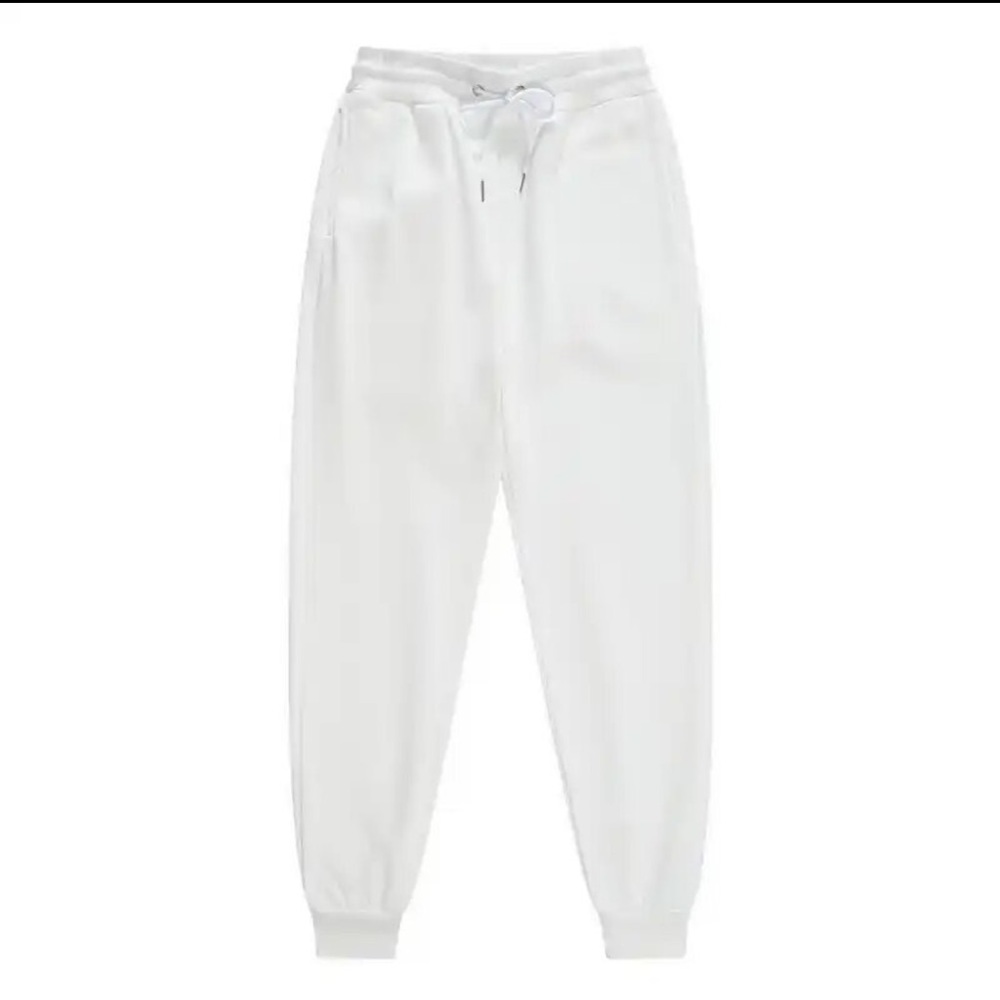 Sport white oversized pants